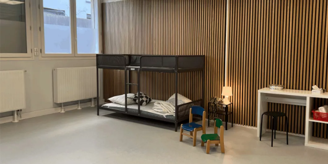 centre d'hébergement Rigoles pour les familles, dans le 20ème arrondissement de Paris