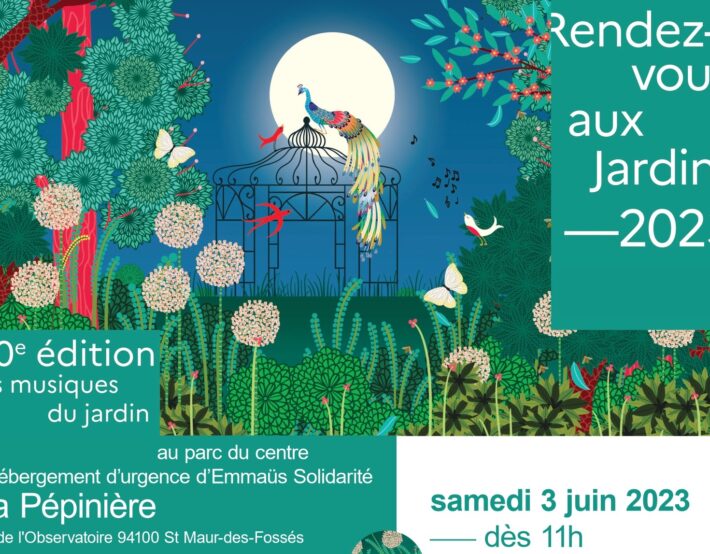Rendez-vous aux jardins 2023, un évènement à vivre au CHU La Pépinière, à St Maur-des-Fossés